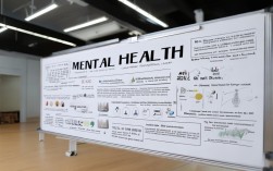 心理健康教育白板，心理健康教育白板板报白板模板