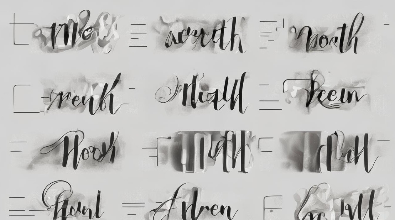 健康教育变体字，健康教育字体设计